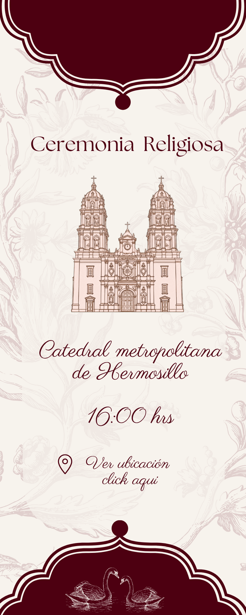 Ceremonia Religiosa — Catedral Metropolitana de Hermosillo — 16:00 hrs